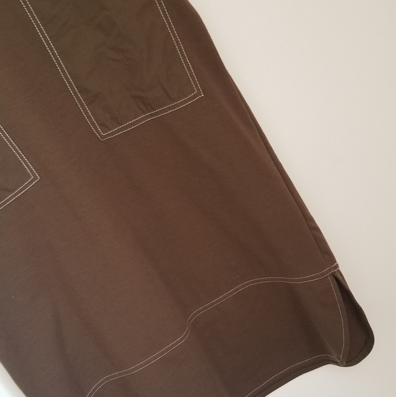 Brown Zara Dress with front pockets - Picture 3 of 8